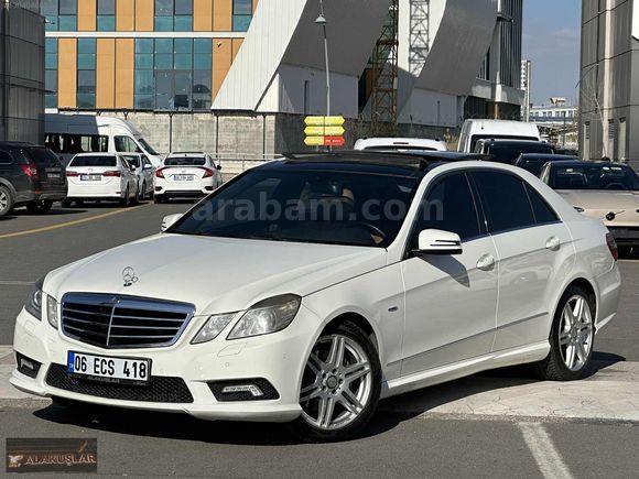 SIFIR GİBİ - BOYASIZ - 2010 MODEL MERCEDES E 220 CDI AMG - TABA