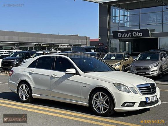 SIFIR GİBİ - BOYASIZ - 2010 MODEL MERCEDES E 220 CDI AMG - TABA