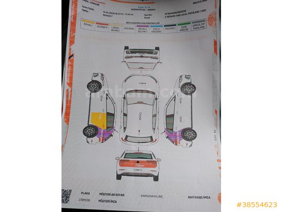 Sahibinden Renault Megane 1.5 dCi Privilege 2011 Model  Gaziantep