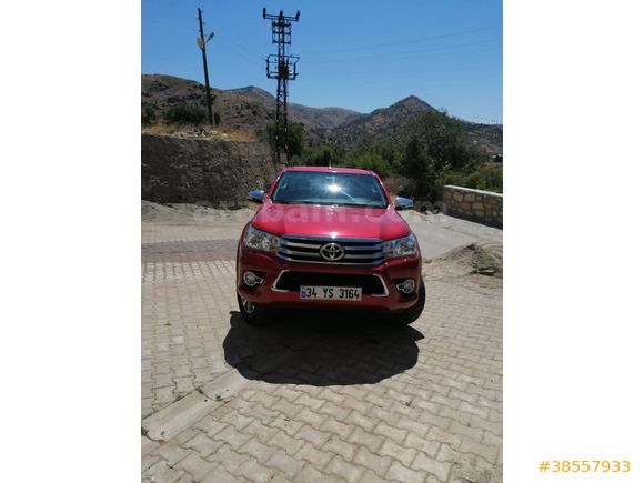 Sahibinden Toyota Hilux 2.4 D-4D 4x2 Adventure 2017 Model boyasız hasarsız