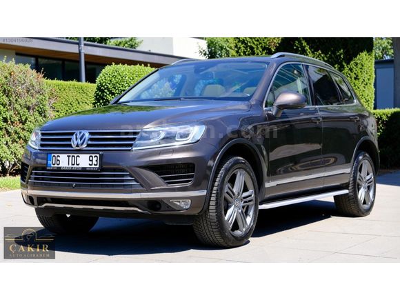 2016 VOLSVAGEN TOUAREG 3.0 V6 DİZEL 262 HP 360 KAMERA ŞERİT TAKİ