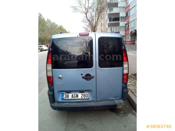 2006 MODEL 4+1 BAKIMLI YAKIT CİMRİSİ 1.2 FİAT DOBLO BENZİN LPG'Lİ  KLİMALI 