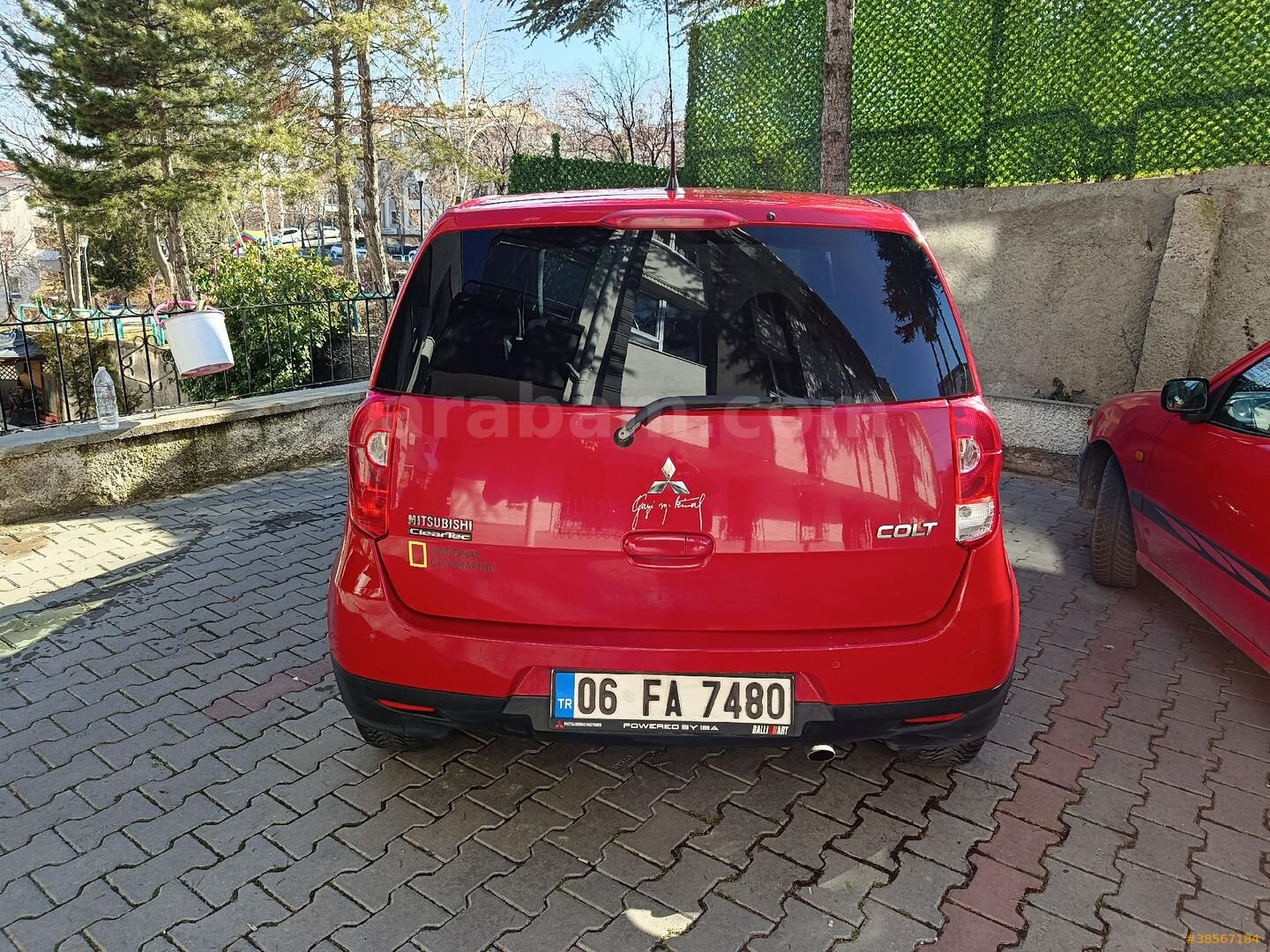 Sahibinden Mitsubishi Colt 1.3 Elegance 2012 Model Ankara 135.000 km Kırmızı 5