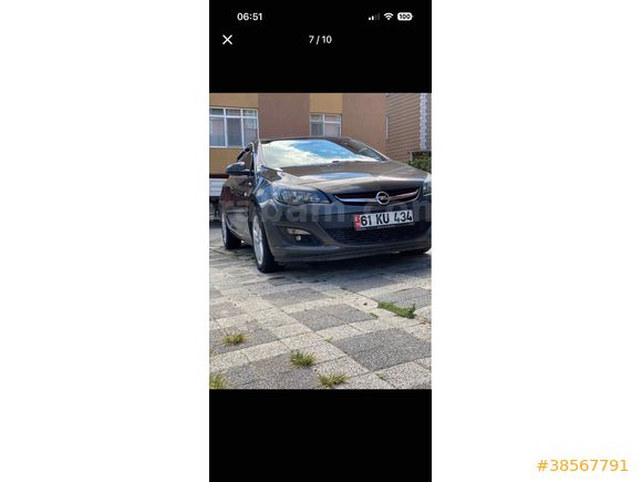 Sahibinden Opel Astra 1.6 CDTI Sport 2014 Model  149000 km Gri