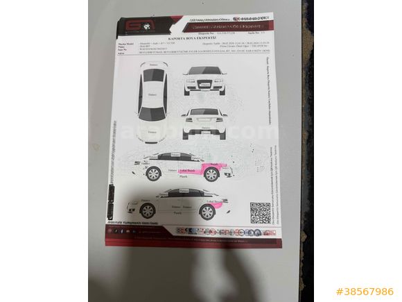 Sahibinden Audi A7 3.0 TDI 2012 Model  DEĞIŞENSIZ