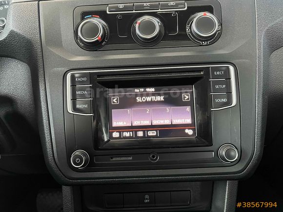 ÇINAR'DAN 2020 MODEL CADDY 2.0 TDI TRENDLİNE OTOMATİK