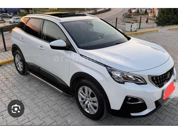 Sahibinden Peugeot 3008 1.6 BlueHDi Active SkyPack 2018 Model  99 bin km Beyaz