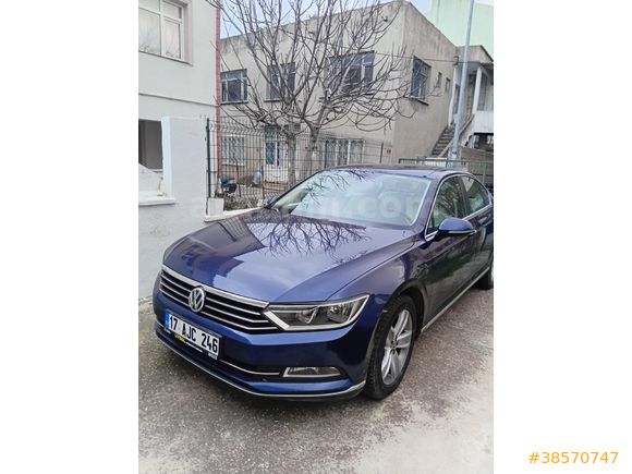Sahibinden Volkswagen Passat 1.6 TDi BlueMotion Comfortline 2018 Model Çanakkale 142.000 km Mavi