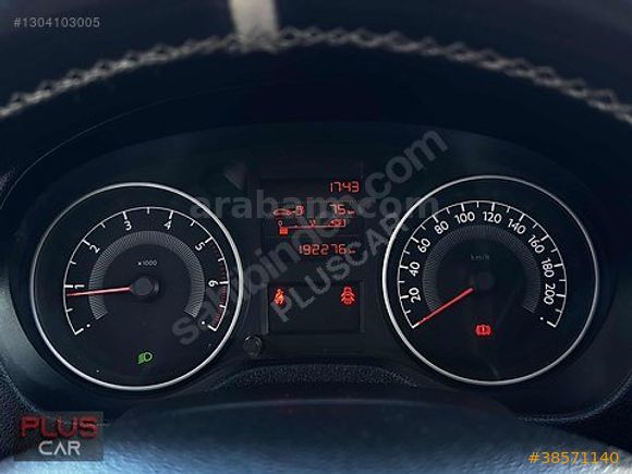 "PLUSCAR" 2015 PEUGEOT 301 ACTİVE 1.6 HDI MULTİMEDYA 192.000'KM