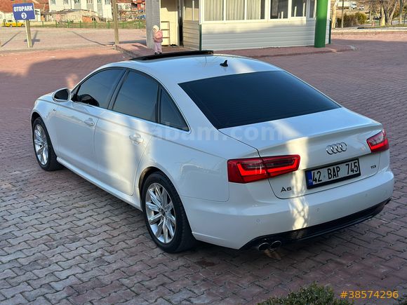 SAHİBİNDEN Audi A6 2.0 TDI 177 HP VAKUM, 3 KOL DİREKSİYON, SUNROOF, KOLTUK ISITMA 