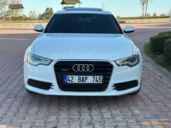 SAHİBİNDEN Audi A6 2.0 TDI 177 HP VAKUM, 3 KOL DİREKSİYON, SUNROOF, KOLTUK ISITMA 