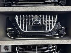 MERCEDES VİTO W447 DRAGON ÖN TAMPON & PANJUR LEDLİ SİYAH BOYALI