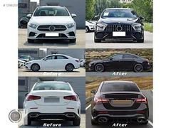 MERCEDES W177 2018+ A SERISI SEDAN IÇIN UYUMLU A45 BODY KIT