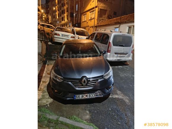 Sahibinden Renault Megane 1.6 Joy 2018 Model  150.000 km Gri (titanyum)