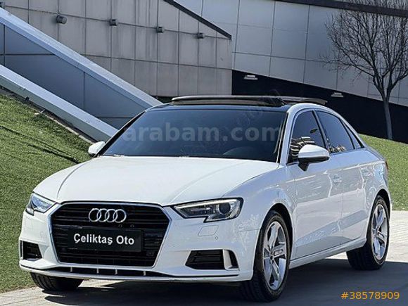 ÇELİKTAŞ OTO'DAN MAKYAJLI A3 CAM TAVANLI DİZEL DEĞİŞENSİZ RECARO