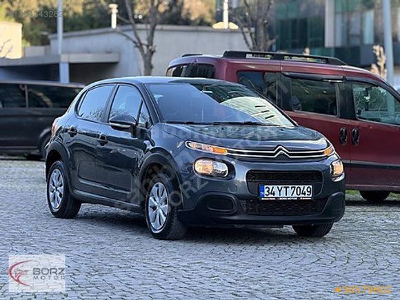 BORZ MOTOR'DAN 2017 CITROEN C3 LIVE BlueHDi %0.99 KREDİ İMKANI