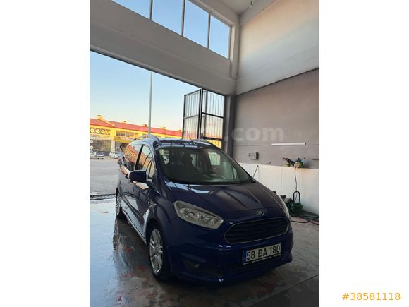 Sahibinden Ford Tourneo Courier 1.6 TDCi Titanium Plus 2014 Model  130.000 km Mavi