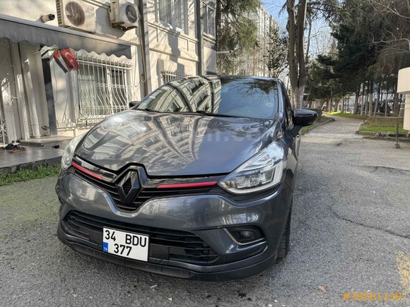 Sahibinden Renault Clio 1.5 dCi Icon 2018 Model  127.500 km Gri (titanyum)
