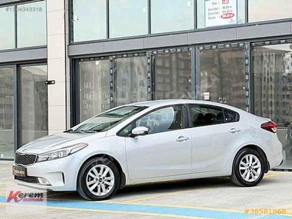 2017 CERATO 1.6 CRDİ CONCEPT 190 BİN'DE BOYASIZ AYARINDA +