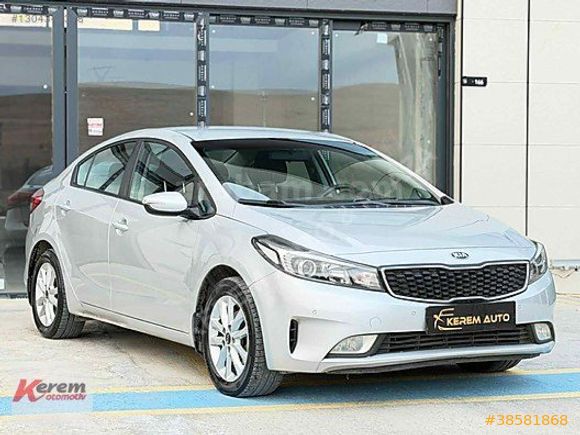 2017 CERATO 1.6 CRDİ CONCEPT 190 BİN'DE BOYASIZ AYARINDA +