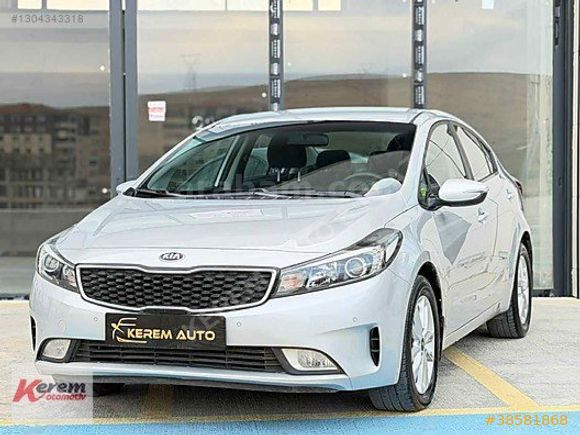 2017 CERATO 1.6 CRDİ CONCEPT 190 BİN'DE BOYASIZ AYARINDA +