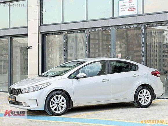 2017 CERATO 1.6 CRDİ CONCEPT 190 BİN'DE BOYASIZ AYARINDA +