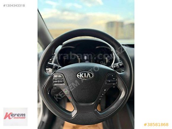 2017 CERATO 1.6 CRDİ CONCEPT 190 BİN'DE BOYASIZ AYARINDA +