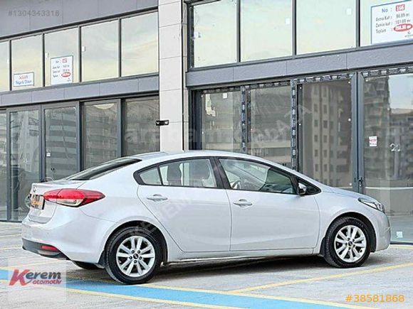 2017 CERATO 1.6 CRDİ CONCEPT 190 BİN'DE BOYASIZ AYARINDA +