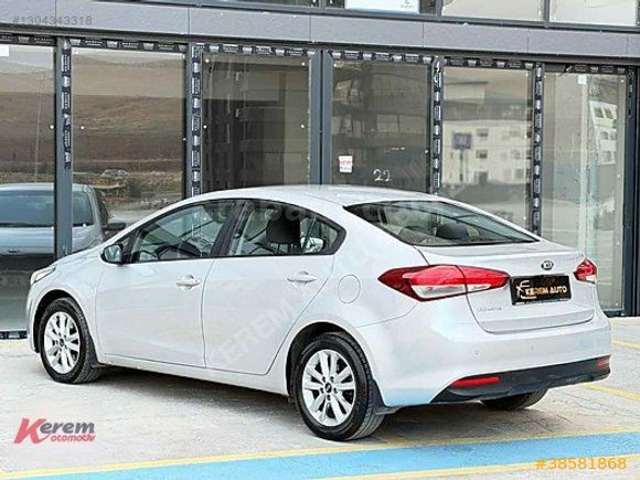 2017 CERATO 1.6 CRDİ CONCEPT 190 BİN'DE BOYASIZ AYARINDA +