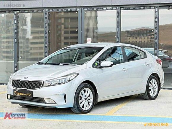 2017 CERATO 1.6 CRDİ CONCEPT 190 BİN'DE BOYASIZ AYARINDA +