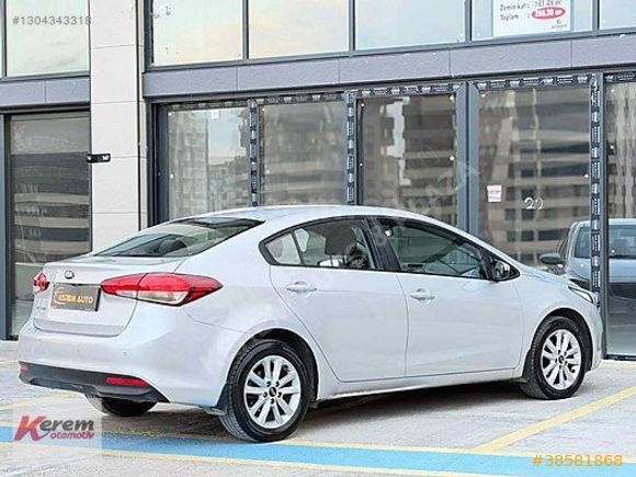 2017 CERATO 1.6 CRDİ CONCEPT 190 BİN'DE BOYASIZ AYARINDA +