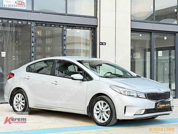 2017 CERATO 1.6 CRDİ CONCEPT 190 BİN'DE BOYASIZ AYARINDA +