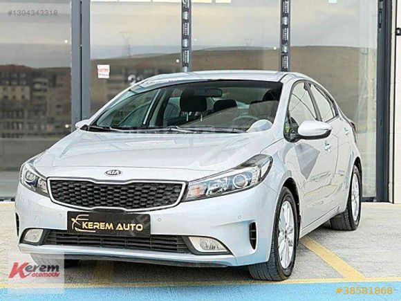 2017 CERATO 1.6 CRDİ CONCEPT 190 BİN'DE BOYASIZ AYARINDA +