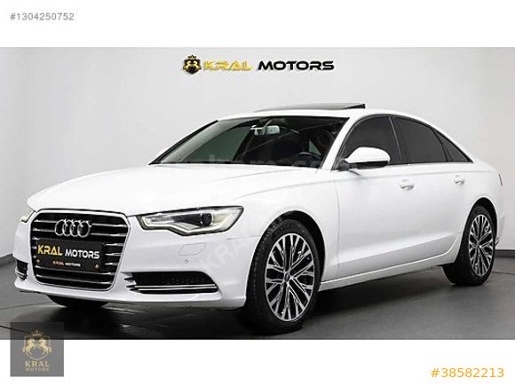 "KRAL MOTORS" 2012 AUDİ A6 2.0 TDI +SUNROOF+VAKUM+LED+XENON