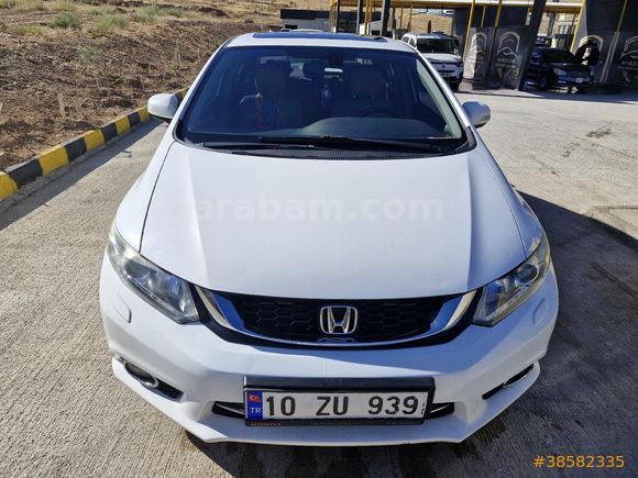 Sahibinden Honda Civic 1.6i VTEC ECO Elegance 2015 Model  206.000 km Beyaz