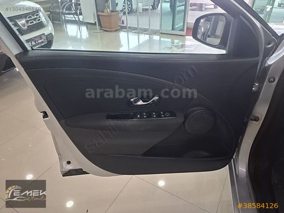 2014 Fluence Touch Plus Degisensiz Kartlı Hız Sabitlemeli