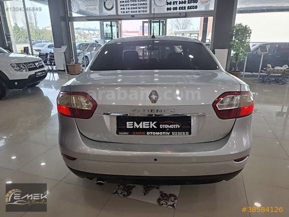 2014 Fluence Touch Plus Degisensiz Kartlı Hız Sabitlemeli