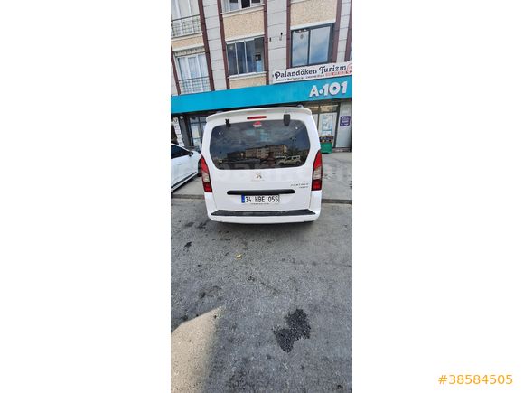 Sahibinden Peugeot Partner 1.6 BlueHDI Allure 2018 Model İstanbul 180.000 km Beyaz