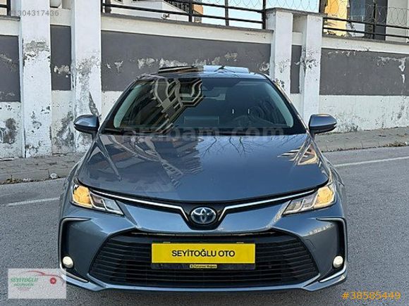 2022 COROLLA FLAME X PACK 1.8 HYBRİD-SUNROF-ŞERİT TAKİP FUL+ FUL