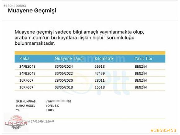 LİNCAR CORSA TAM OTOMATİK SADECE 72 BİN KM BOYASIZ DEĞİŞENSİZ