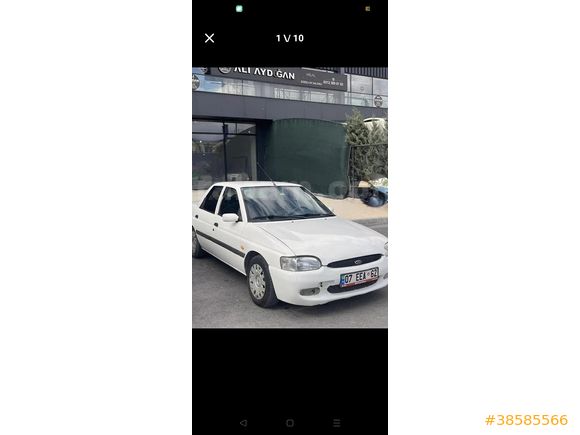 Sahibinden Ford Escort 1.6 Classic 2000 Model  467.000 km Beyaz
