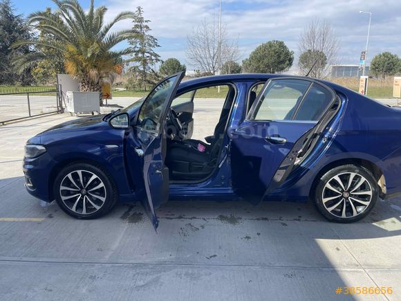 Sahibinden Fiat Egea 1.4 Fire Mirror 2020 Model  64.000 km Mavi