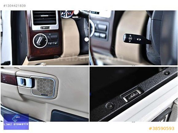 2011 RANGE ROVER 3.6 TDV8 VOGUE-HAYLT EKRN-SOĞUTMA 184 ***KM