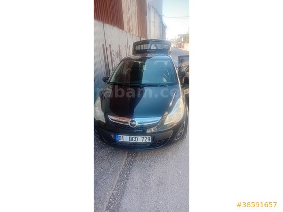Sahibinden Opel Corsa 1.4 Twinport Enjoy 2012 Model Adana 220.000 km Siyah