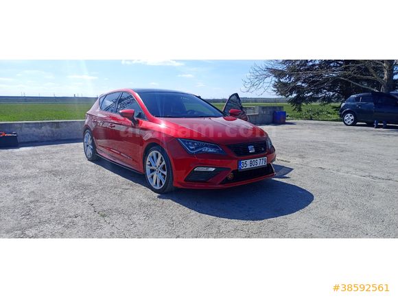 Sahibinden Seat Leon 1.4 TSI FR 2017 Model  97.000 km Kırmızı
