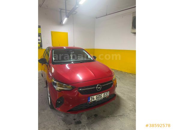 Sahibinden Opel Corsa 1.2 T Elegance 2022 Model  30.500 km Kırmızı