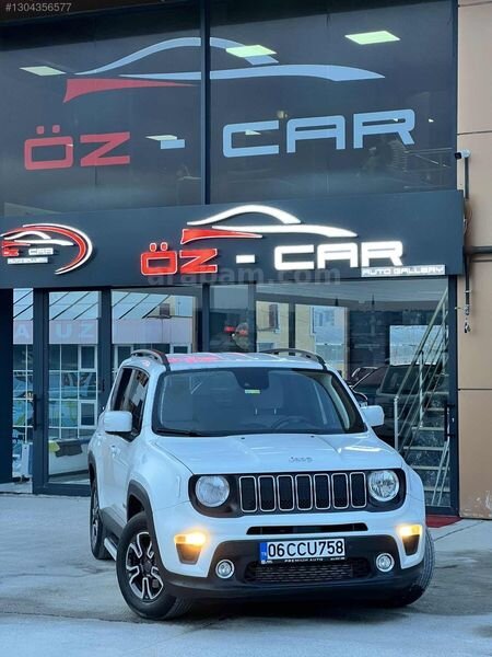 Galeriden Jeep Renegade 1.6 MultiJet Longitude 2019 Model Ankara 88.000 km Beyaz