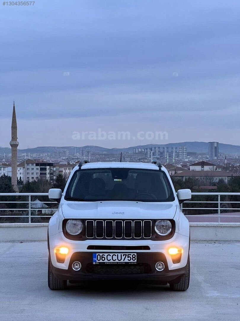 Galeriden Jeep Renegade 1.6 MultiJet Longitude 2019 Model Ankara 88.000 km Beyaz 6