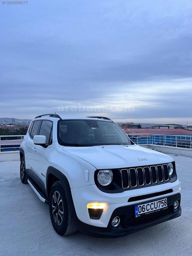 Galeriden Jeep Renegade 1.6 MultiJet Longitude 2019 Model Ankara 88.000 km Beyaz 5