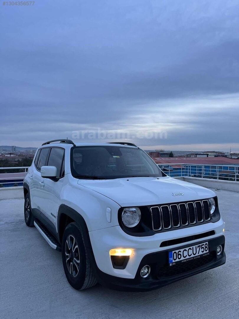 Galeriden Jeep Renegade 1.6 MultiJet Longitude 2019 Model Ankara 88.000 km Beyaz 4